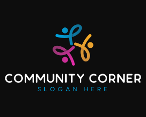 Community Humanitarian Support logo design