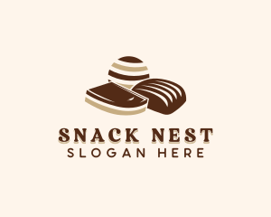 Sweet Chocolate Candy logo design