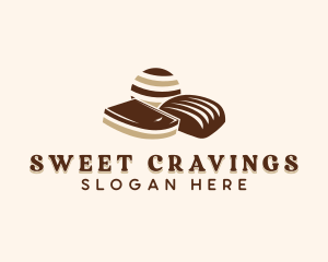 Sweet Chocolate Candy logo design