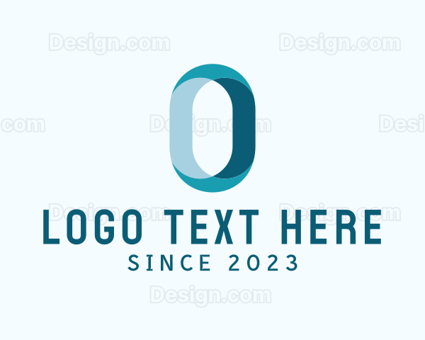 Digital Tech Letter O Logo