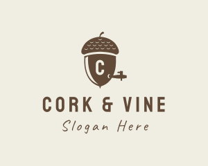 Acorn Bar Pub logo design