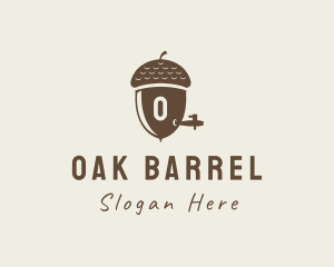 Acorn Bar Pub logo design