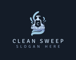 Housekeeping Sanitation Cleaning logo design