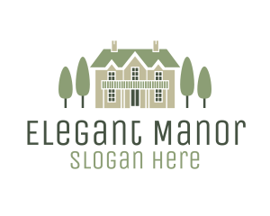 Mansion Estate & Trees logo