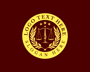 Lawyer Justice Scales  logo