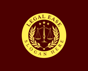 Lawyer Justice Scales  logo