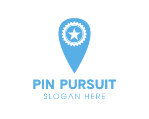 Star Location Pin logo