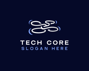 Drone Gadget Tech logo design