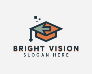 Digital Online Graduate  logo design