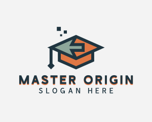 Digital Online Graduate  logo design