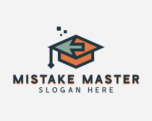 Digital Online Graduate  logo design