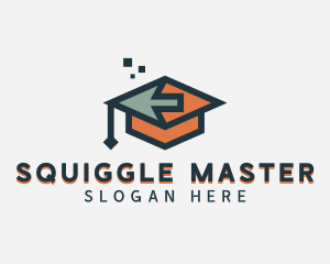 Digital Online Graduate  logo design