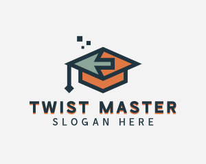 Digital Online Graduate  logo design