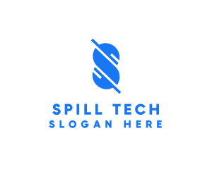 Tech Multimedia Letter S logo design