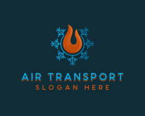 Thermal Air Conditioning logo design