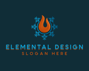 Thermal Air Conditioning logo design