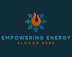 Thermal Air Conditioning logo design