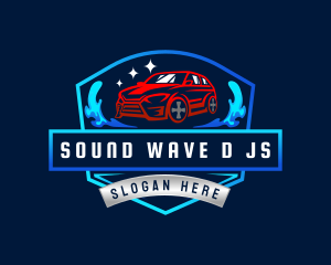 Car Wash Cleaning logo design