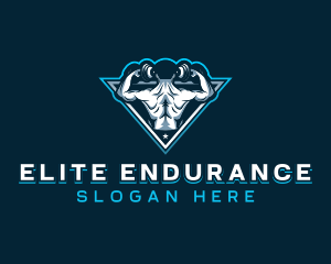 Gym Fitness Weightlifting logo design