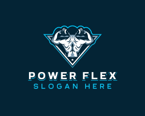 Gym Fitness Weightlifting logo design