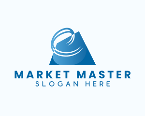 Market Shopping Bag logo design