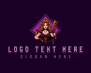 Mythical Elf Woman Cosplay logo