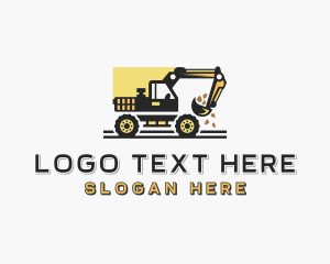 Quarry Mining Excavator logo