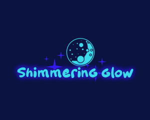 Cosmic Neon Business logo design