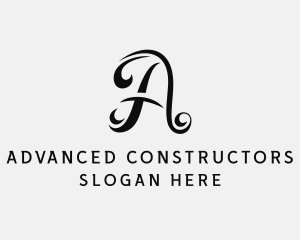 Elegant Stylist Cursive logo design