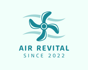 Exhaust Fan Ventilation logo design