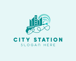 Urban City Pressure Washer logo design