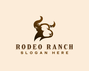 Wild Bull Ranch logo design