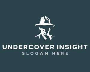 Spy Inspector Detective logo design