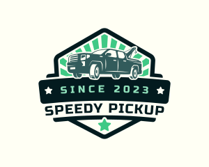 Pickup Tow Truck logo