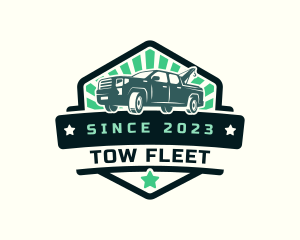 Pickup Tow Truck logo