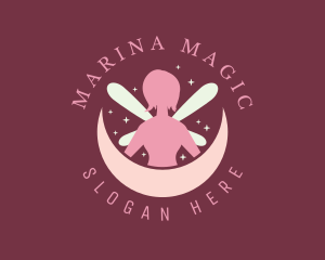 Fairy Moon Sparkle logo design