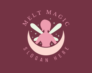 Fairy Moon Sparkle logo design