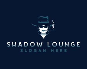Woman Sunglasses Smoking logo