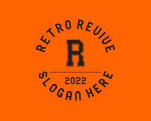 Retro Sports Team logo design