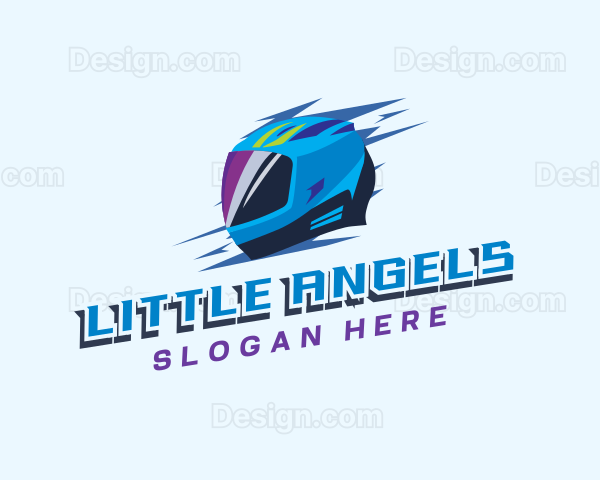 Motorcycle Racing Helmet Logo