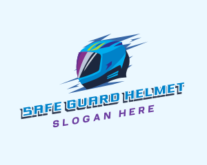 Motorcycle Racing Helmet logo