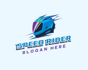Motorcycle Racing Helmet logo