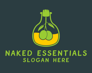 Olive Oil Jar  logo design