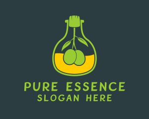 Olive Oil Jar  logo design