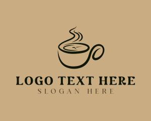 Cafe Coffee Cup logo