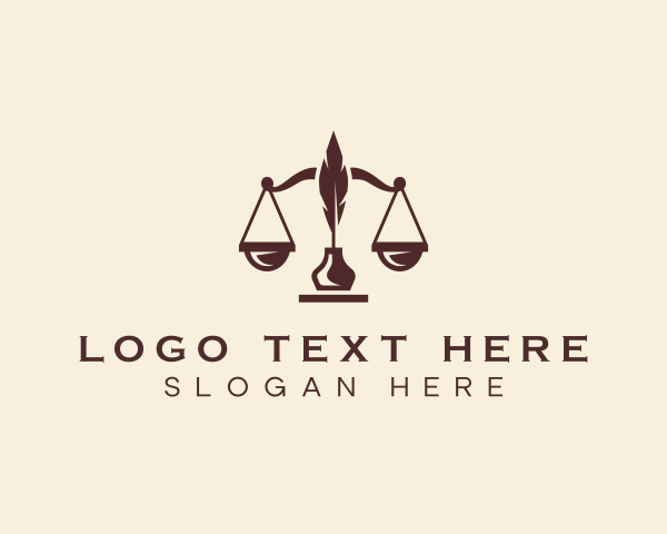 Judge logo example 1