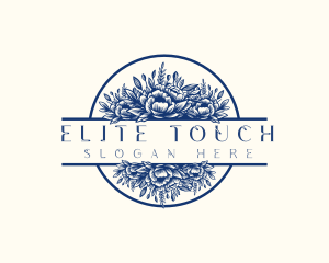 Floral Bouquet Floristry logo design