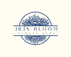 Floral Bouquet Floristry logo design