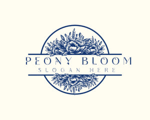 Floral Bouquet Floristry logo design