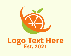 Fresh Orange Fruit  logo